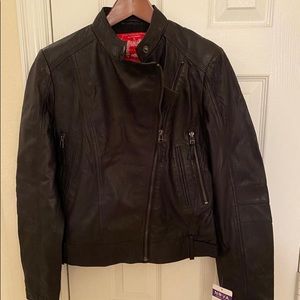 EDC brand new genuine leather jacket